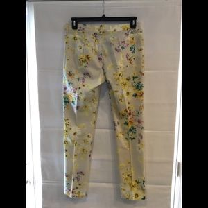 PANTS. ANTONIO MELANI FLORAL PANTS